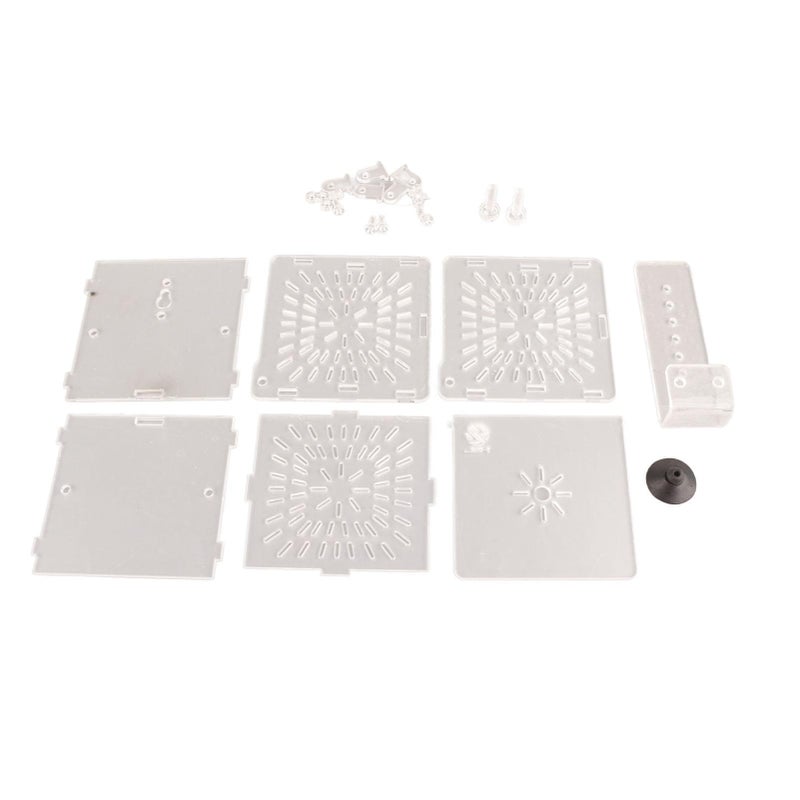 Tnfeeon Fish Separation Breeder Box, Acrylic Transparent Fish Breeding Isolation Box Aquarium Hatchery Incubator Holder(A-10x10x10cm) - Image 2